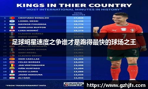 足球明星速度之争谁才是跑得最快的球场之王